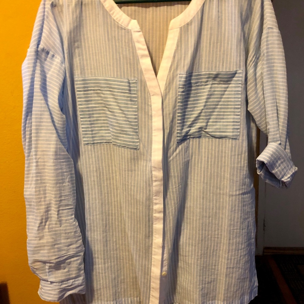 Light Striped Long Shirt